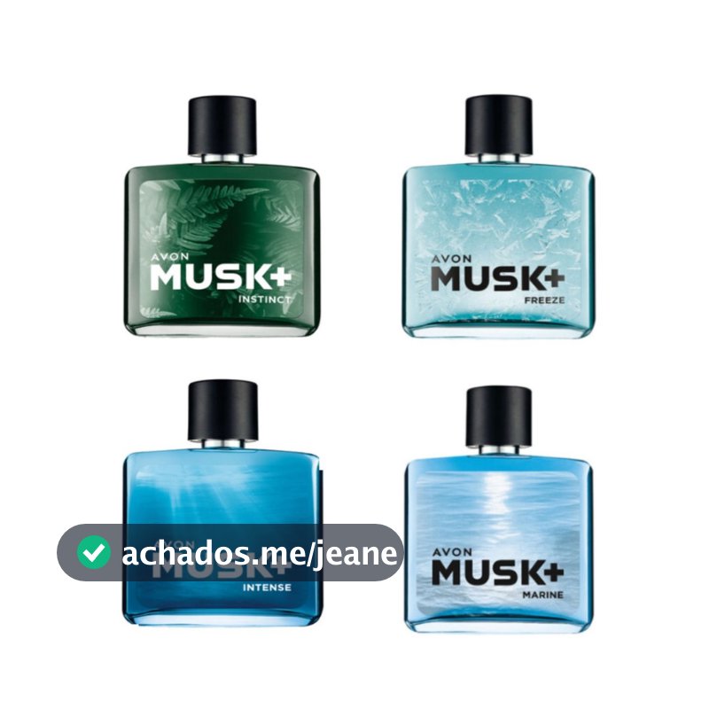 Avon Colônia Desodorante Musk 75 ml