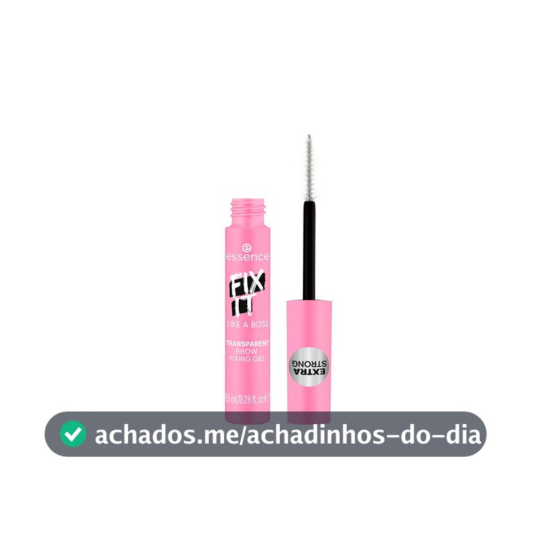 Essence Like a Boss Fix It Incolor Gel Fixador de Sobrancelha para Definição 8,5ml