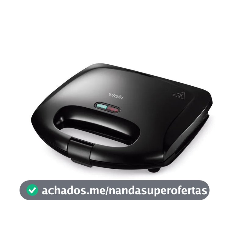 Sanduicheira Fast Time Chapa Dupla 800W Elgin