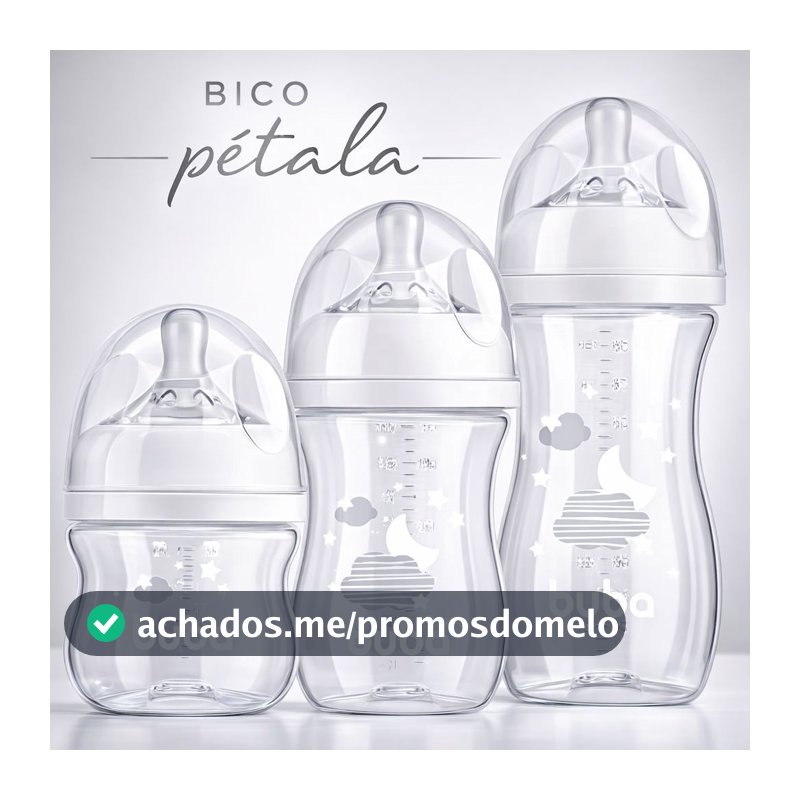 Mamadeiras Buba Bebe 120/270/330ML Easy Flow Bico de Silicone Pétala Nuvem Ou Elefantinho
