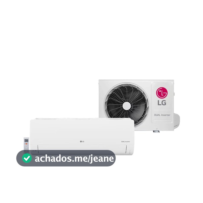 Ar Condicionado Split Inverter LG AI Dual Inverter Compact 9000 BTU/h Frio 220 Volts | S3-Q09AAQAK