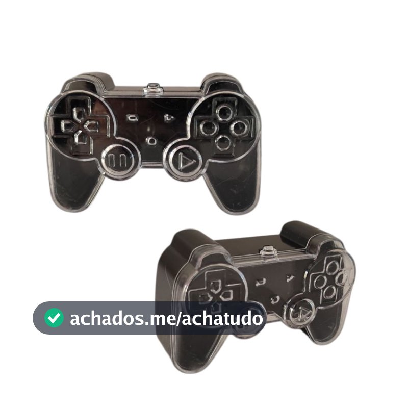 Kit Controle VideoGame Minecraft Roblox Jogos Lembrancinha Baleiro Tubete Acrilico Aniversário Decoração Festa Joystick
