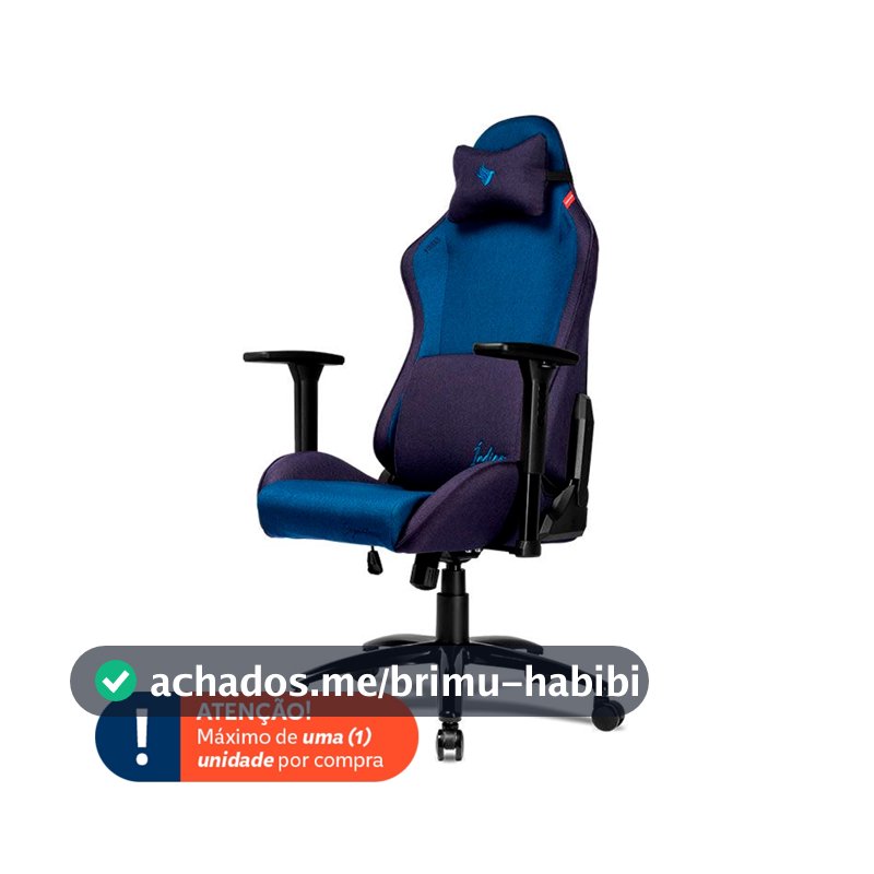 Cadeira Gamer Pichau Donek Signature, Tecido, Indigo, PCH-DKSE-IDO