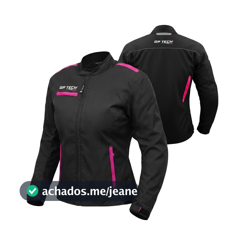 Jaqueta Moto Feminina GP Tech Essence Com Proteções
