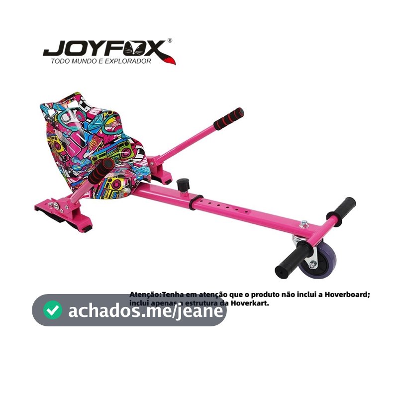 Hoverkart Para Hoverboard Carrinho Ajustável 10 A 6,5