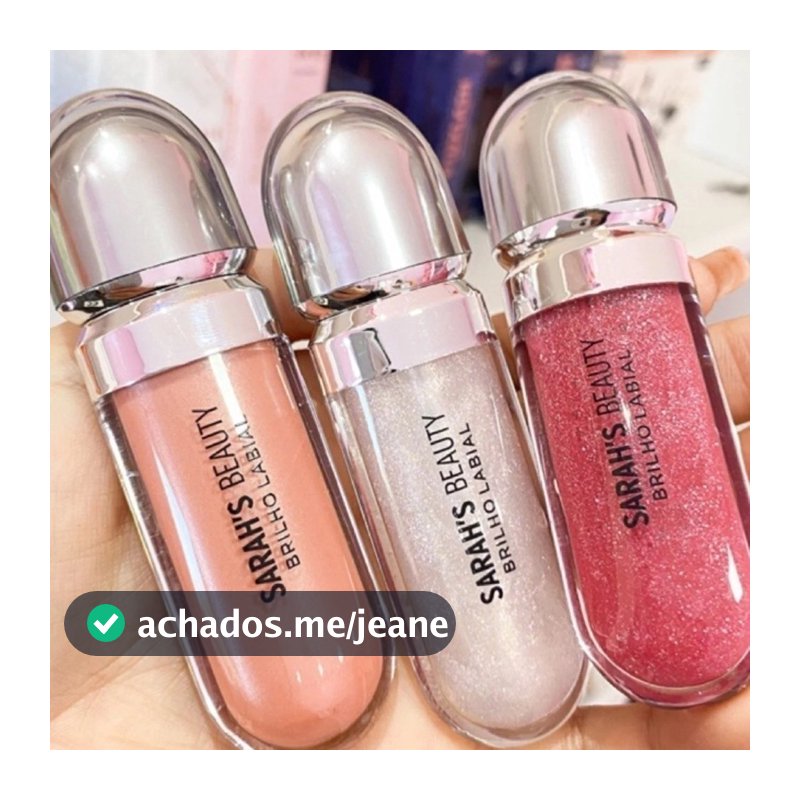 KIT 6/3 Gloss Labial Sara Sarah's Beauty brilho intenso o BEST Hot Sale