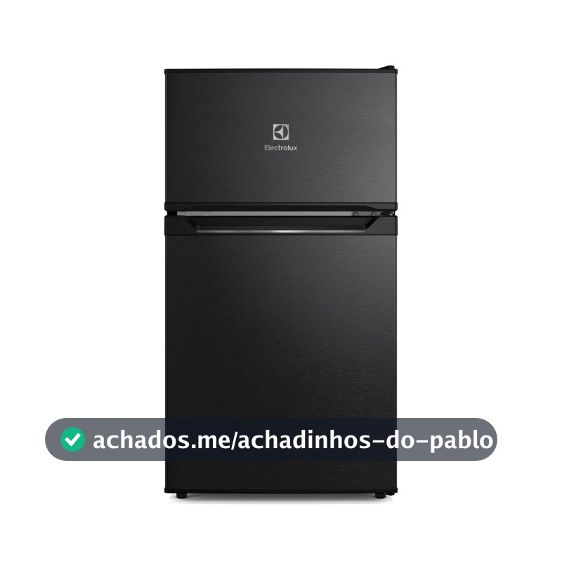 Mini Geladeira 83L Inverter Bivolt Duplex Preta (EMD1B)