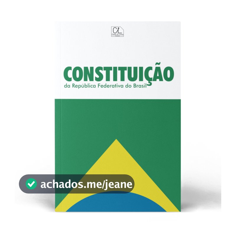 Livro Constituição Federal de 1988 Atualizada EC 139/2026