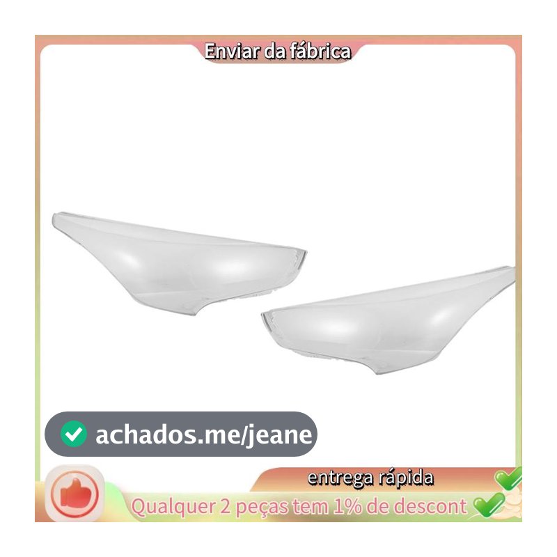 Frente Do Carro Farol Lente Capa Abajur Escudo Transparente Para Hyundai Veloster 2011-2017