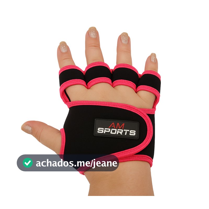 Luva Para Treino Academia CrossFit o Par Masculino/Feminino