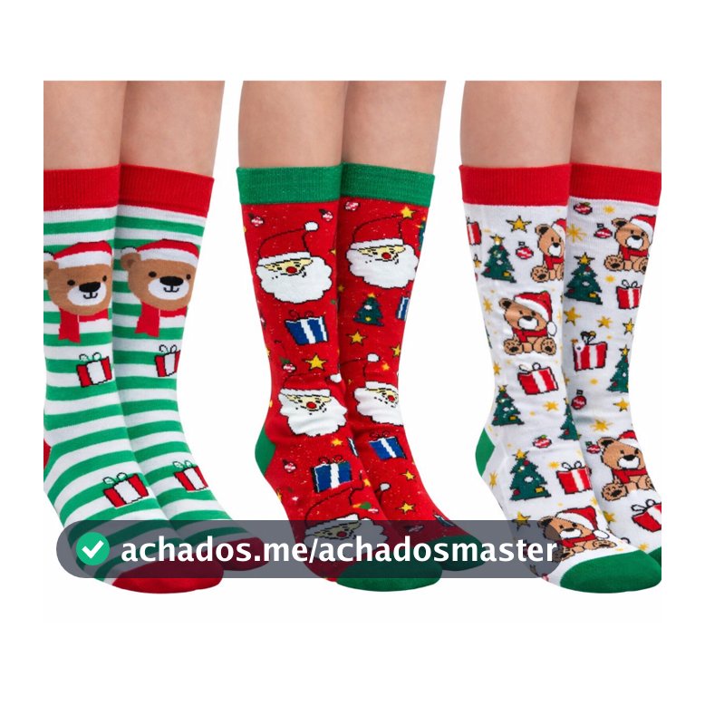 Meias Divertidas Adulto – Edição Especial de Natal