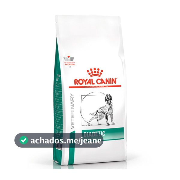 Ração Royal Canin Veterinary Nutrition Diabetic para Cães Adultos com Diabetes - 10,1Kg