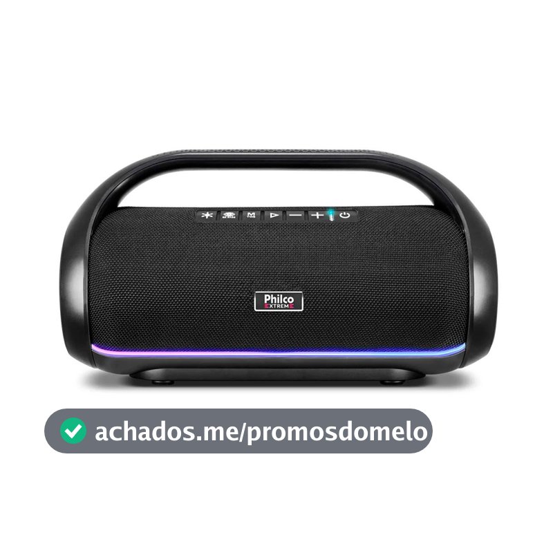 Caixa de Som Philco Extreme Bluetooth Speaker 220w RMS PBS220BT Bivolt