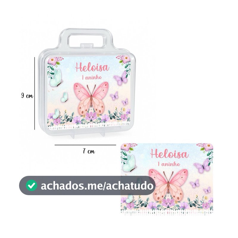 Adesivo Personalizados Para Maletinha Acrílica l Adesivos l Rótulos Personalizados l FAZEMOS TODOS OS TEMAS