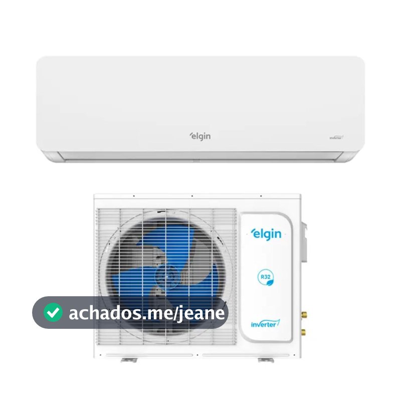 Ar Condicionado Inverter Elgin High Wall Eco III Wifi 12.000 Btus Quente/frio 220v
