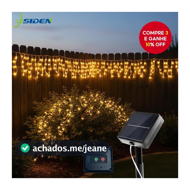 9M Luzes Solares de Cascata à Prova d'Água para Decoração Externa de Casa, Jardim, Feriado, Natal e Festa