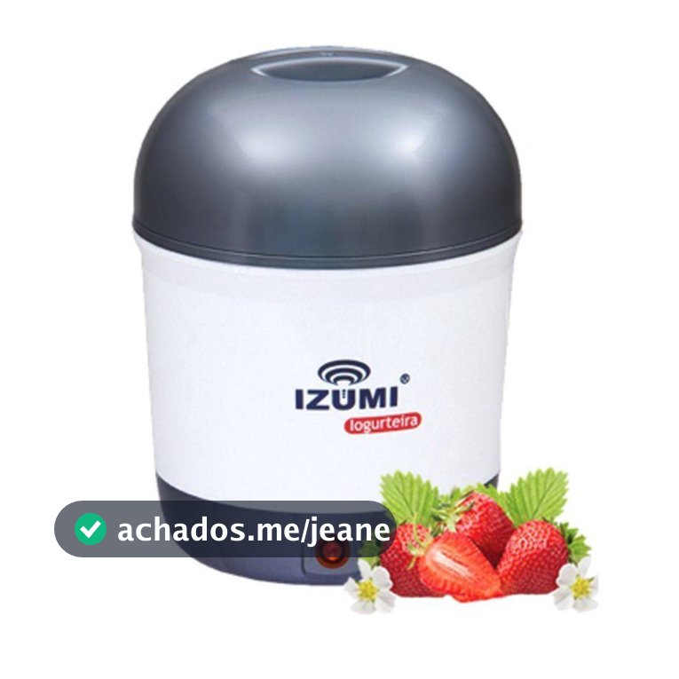 Iogurteira Izumi Cor Cinza Garantia 6 Meses