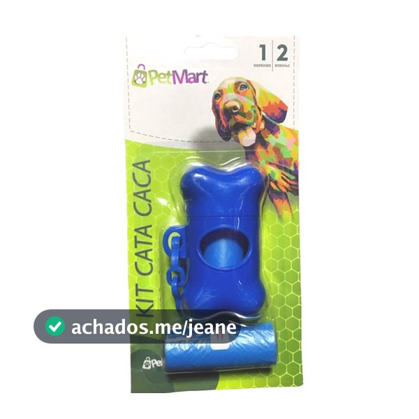 Kit Higienico Passeio COLETOR E REFIL Pet Mart Completo