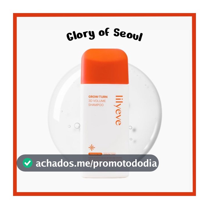 lilyeve GrowTurn Shampoo Volume 3D , 200mL/Recarga