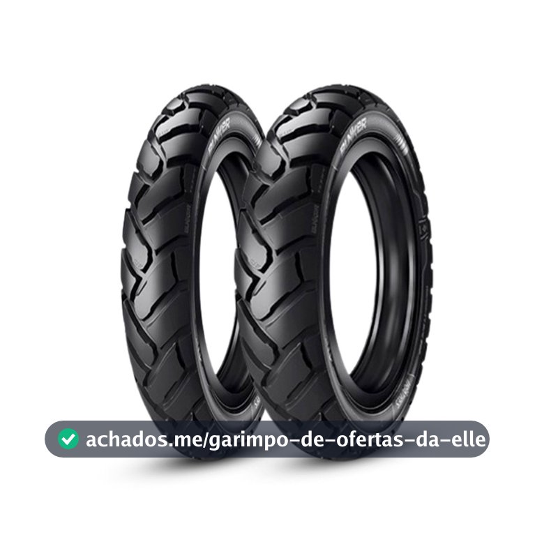 Par Pneu Aro 21 e Aro 18 Ira 90/90-21 + 120/80-18 Bunker Xre 300 Lander 250