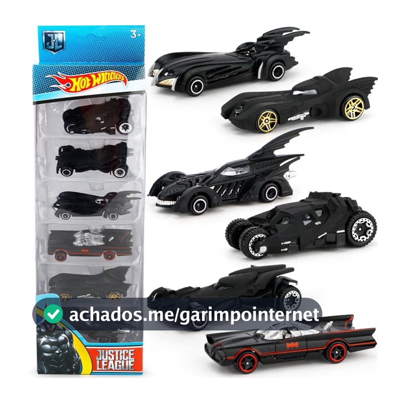 6 Pcs Brinquedos Do Carro Batman Batmobile/Patrulha/Vingadores/Liga Da Justiça Modelo Veículo Brinquedo