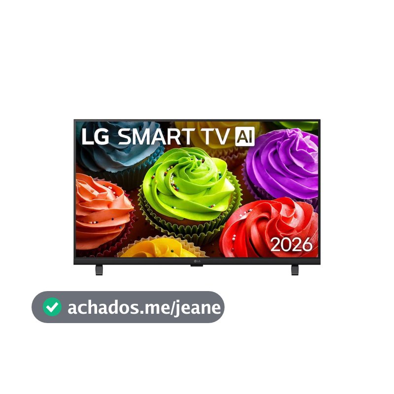 Smart TV 32 Polegadas LB650 AI HD WebOS 2026 LG
