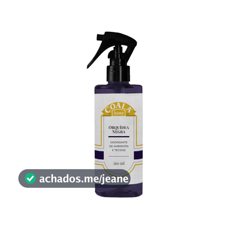 Coala Odorizante de Ambientes e Tecidos Orquídea Negra 260ML