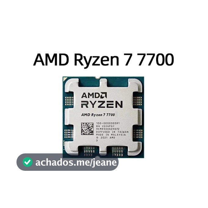 Processador Amd  Ryzen 7 7700 Am5 Oem