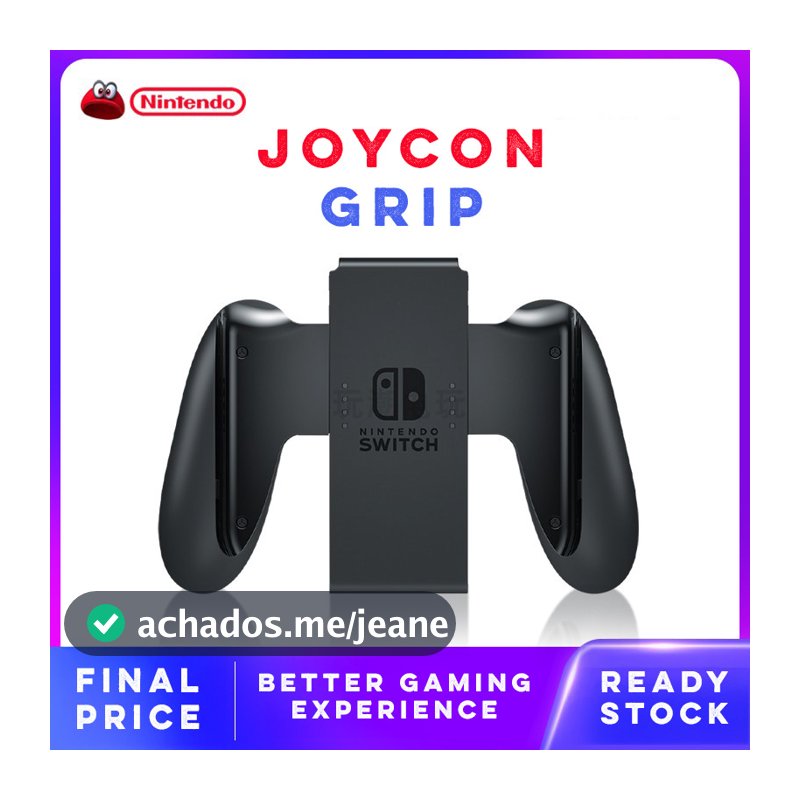 Switch Joycon Grip Enhanced Comfort Para Sessões Imersivas De Jogos