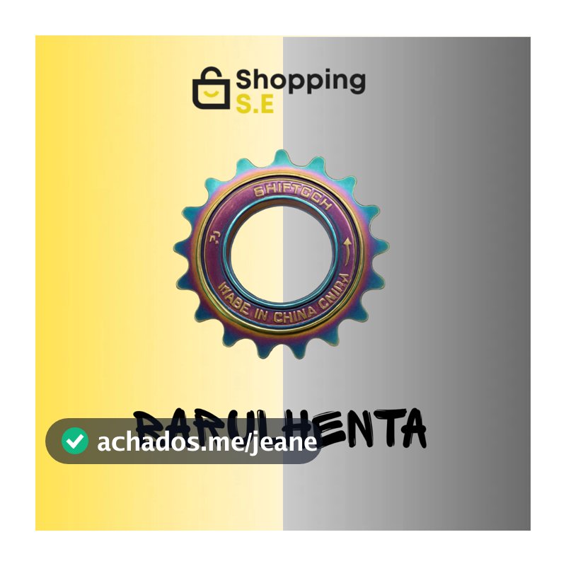 CATRACA RODA LIVRE 18 E 20 DENTES CAMALEAO Shiftech Barulhenta