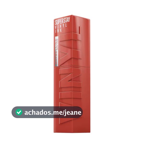 Batom Líquido Longa Duração Maybelline Super Stay Vinyl Ink