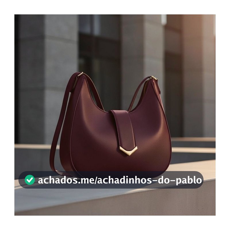 Bolsa feminina baguete com fecho em ziper e detalhes em dourado , cabe celular, chave,  maquiagem , super espaçosa !