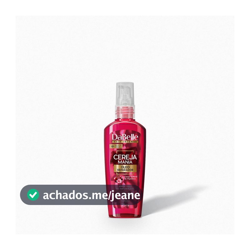 Óleo Reparador Cereja Mania 75ml - DaBelle