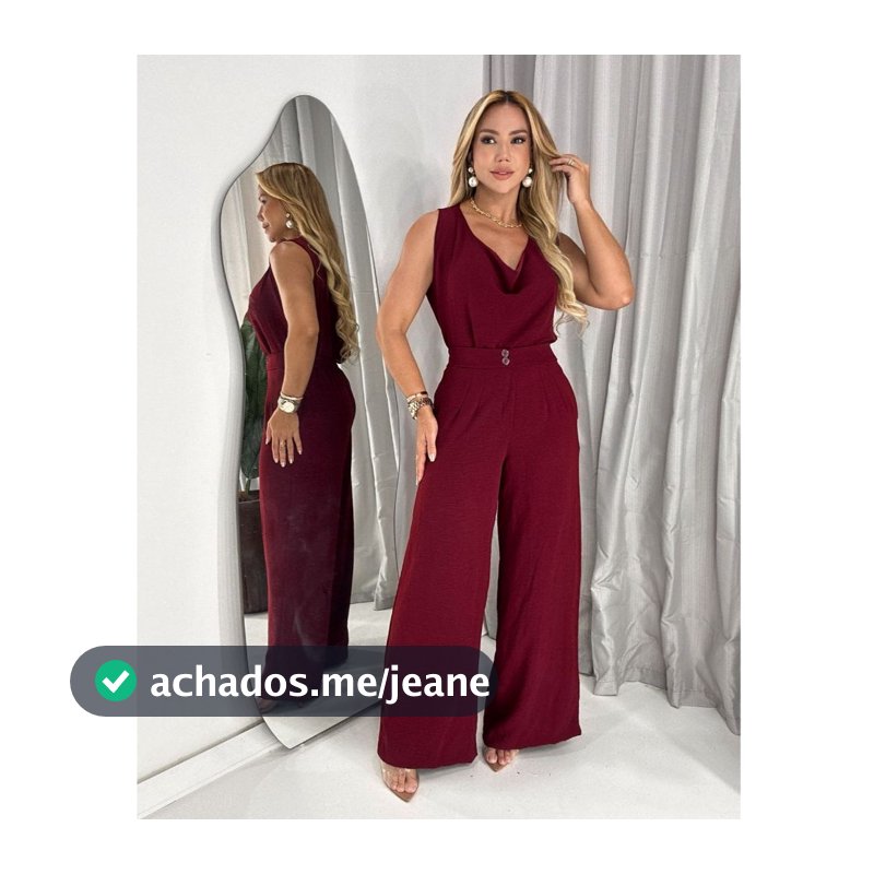 Conjunto Calça e Blusa Feminina | Conjunto Plus Size