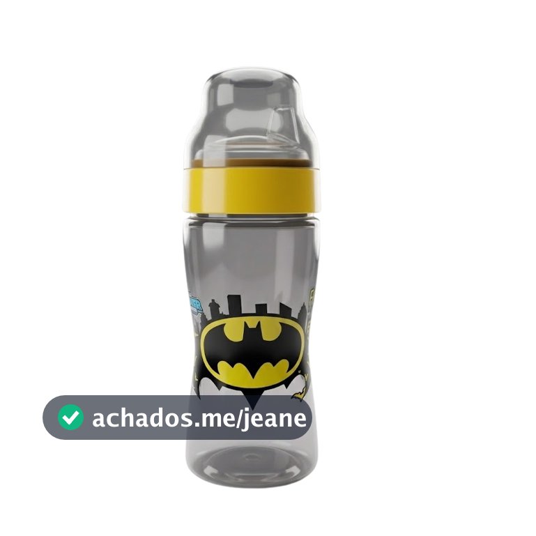 Copo Transição Com Bico Flexível DC Super Friends Batman 330ml