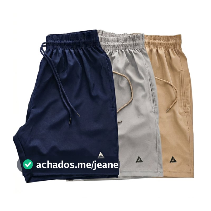 Kit 3 Bermudas Masculinas Dry Fit Secagem Rápida Academia Corrida Praia Conforto P ao GG