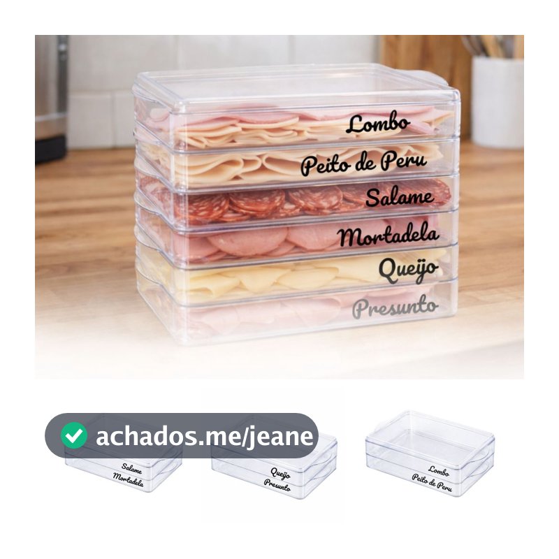 Porta Frios Personalizado Organizador Duplo