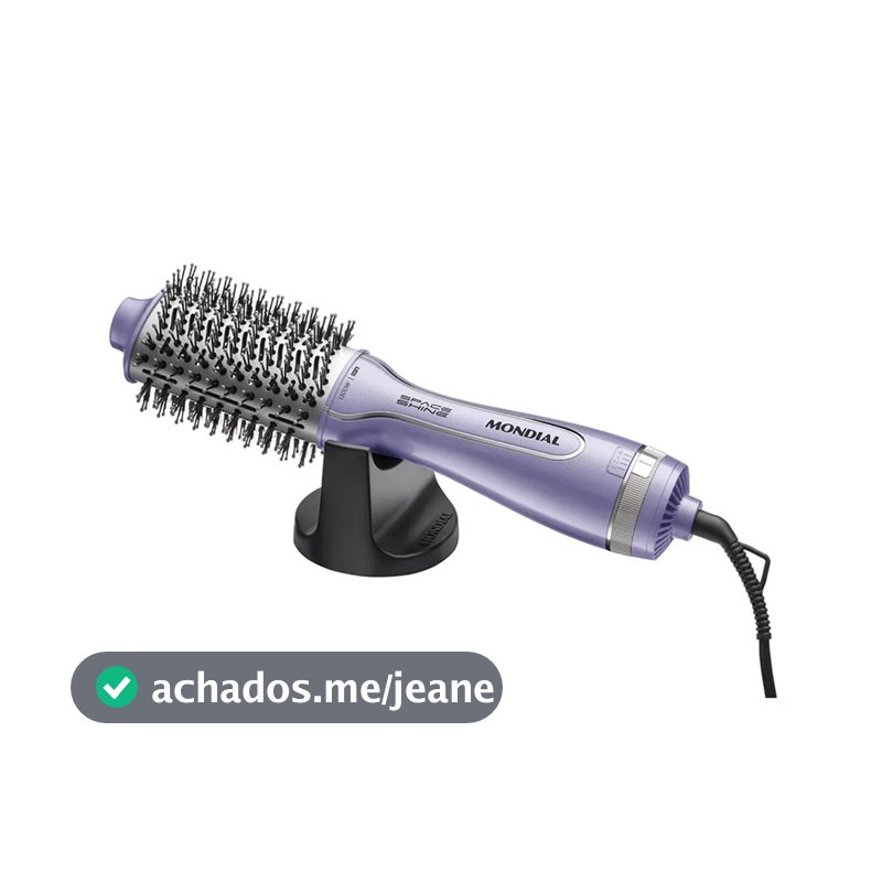 Escova Secadora Mondial Space Shine Slim Es-21 1300W