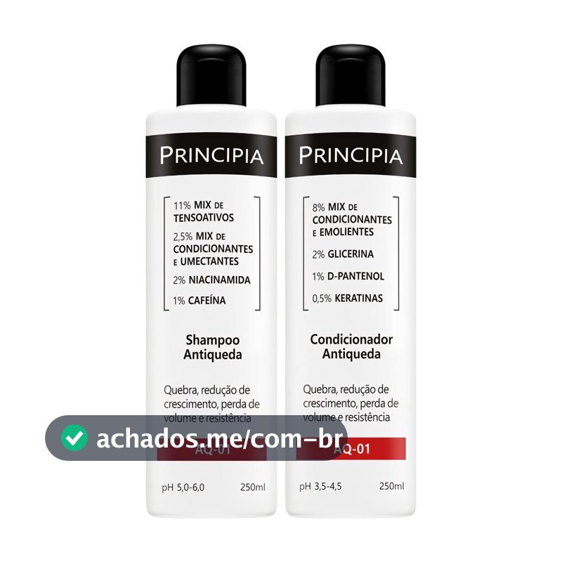 Principia Kit Shampoo e Condicionador Antiqueda AQ-01