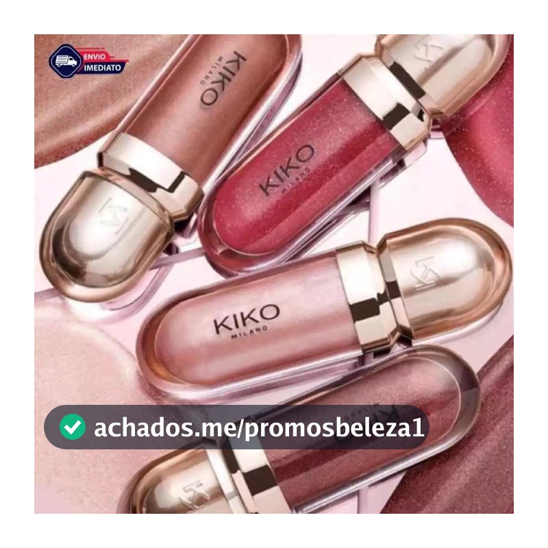 3D Hydra Gloss Kiko Milano Promoção