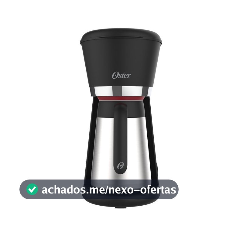 Cafeteira Oster Black com Jarra Térmica Inox 0,7L