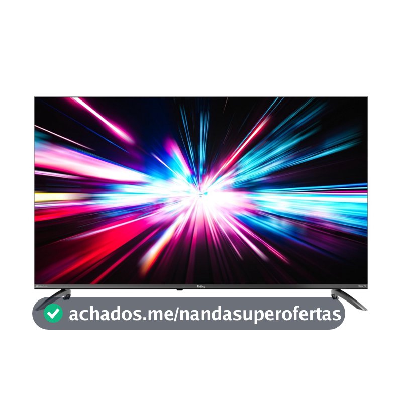 SMART TV PHILCO 50" 4K UHD ROKU TV HDR10 DOLBY AUDIO P50CRB SPACE GRAY