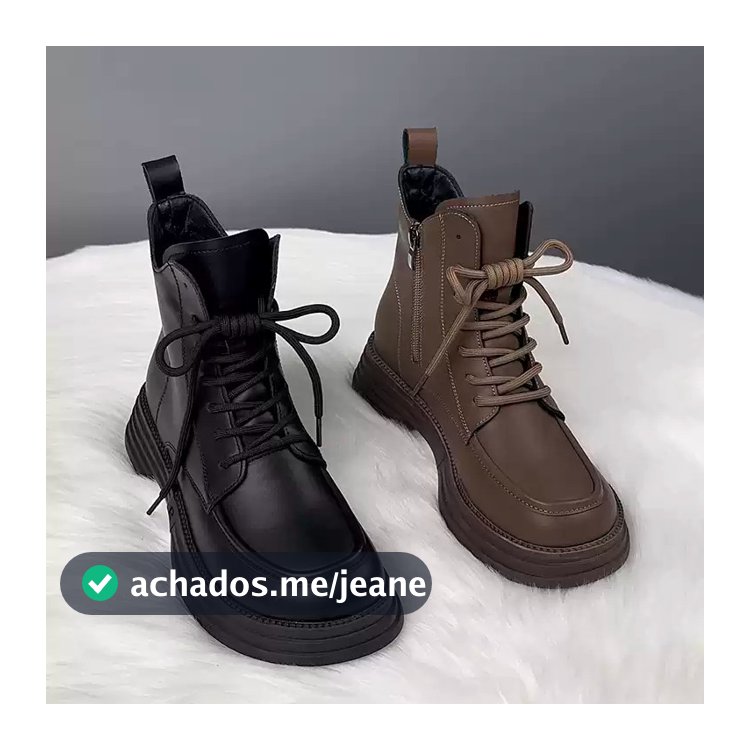 Martin botas femininas botas curtas de sola grossa femininas leves não cansados