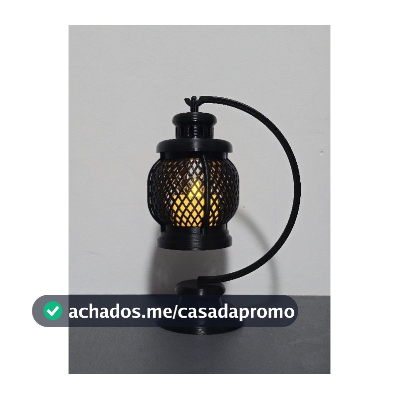 Luminária Decorativa Mini Tea Lantern - Decoração Casa - Sala - Quarto - Escritório - Varanda
