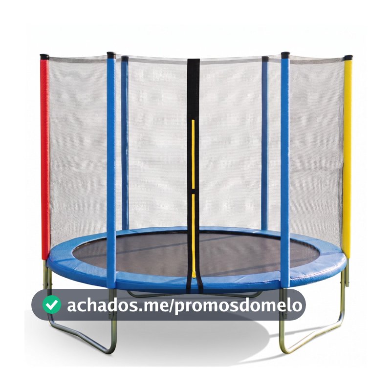 Cama Elástica Pula Pula Infantil Trampolim 1,8 Metros e 1,4 Metros