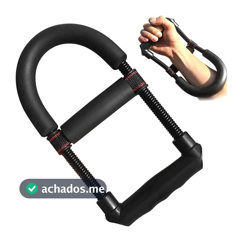 Hand Grip Fortalecedor de Antebraço Exercício Portátil para Punho Mão e Fisioterapia