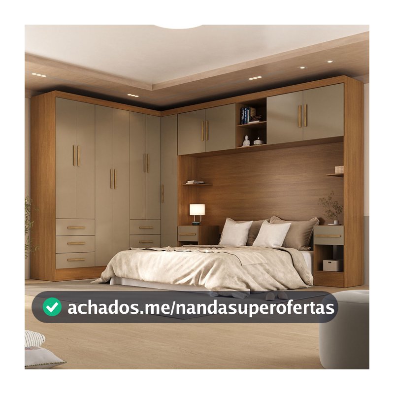 Guarda-Roupa Modulado Soberano 11 Portas 8 Gavetas - Panorama Móveis