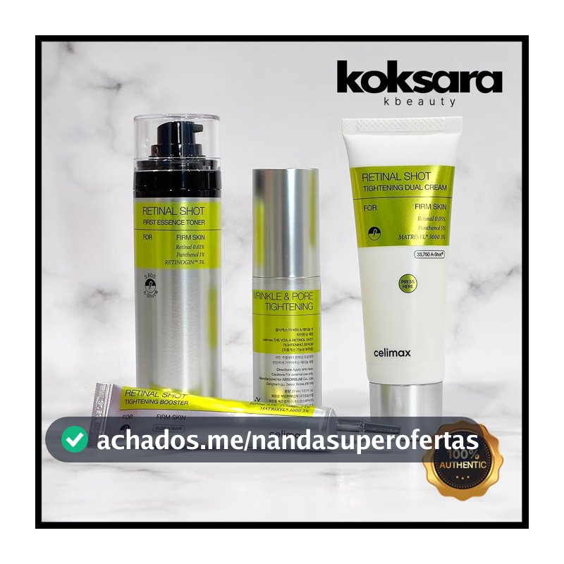 CELIMAX The Vita A Shot Skincare Collection (Toner, Serum, Dual Cream, Booster)