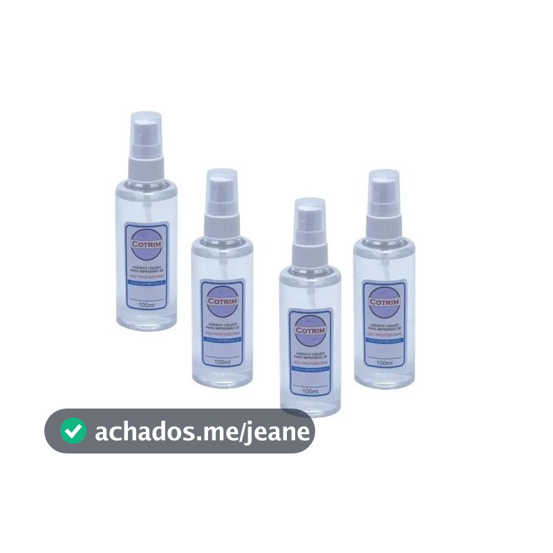 4x Adesivo Liquido Impressora 3d A.bond Pla Abs Petg 400ml profissional Alta aderência