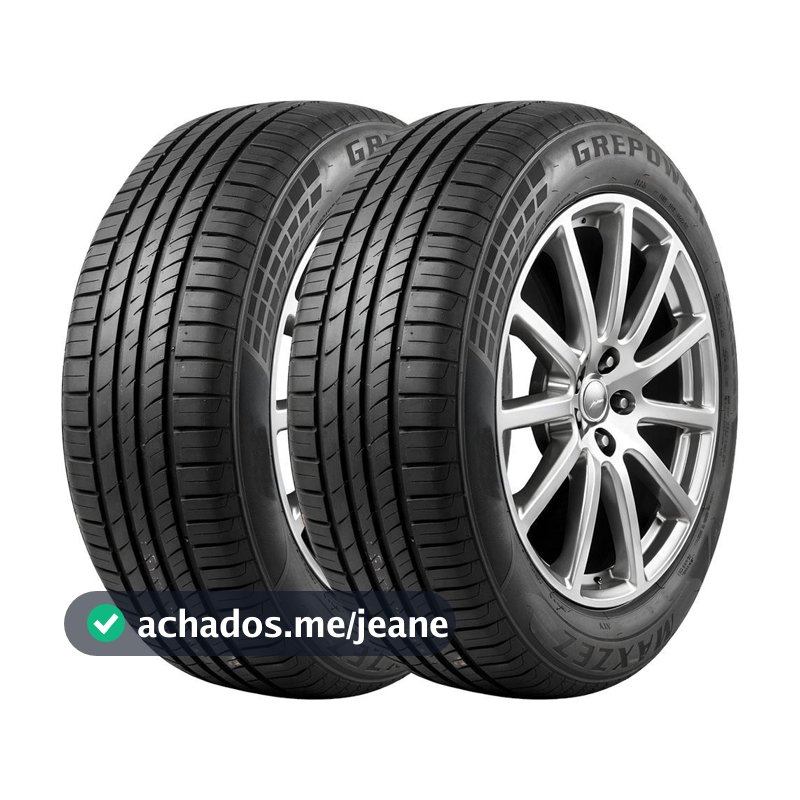 KIT 2 Pneus Maxzez Grepower 195/55 R15 Aro 15 85V